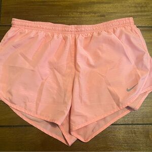 Nike Women's Coral Athletic Lined Lightweight Running Athletic Shorts